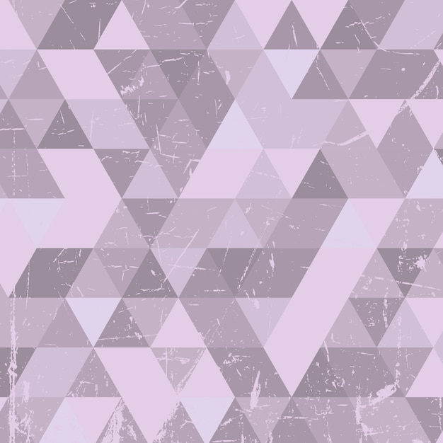 Grunge style background with low poly design Free Vector