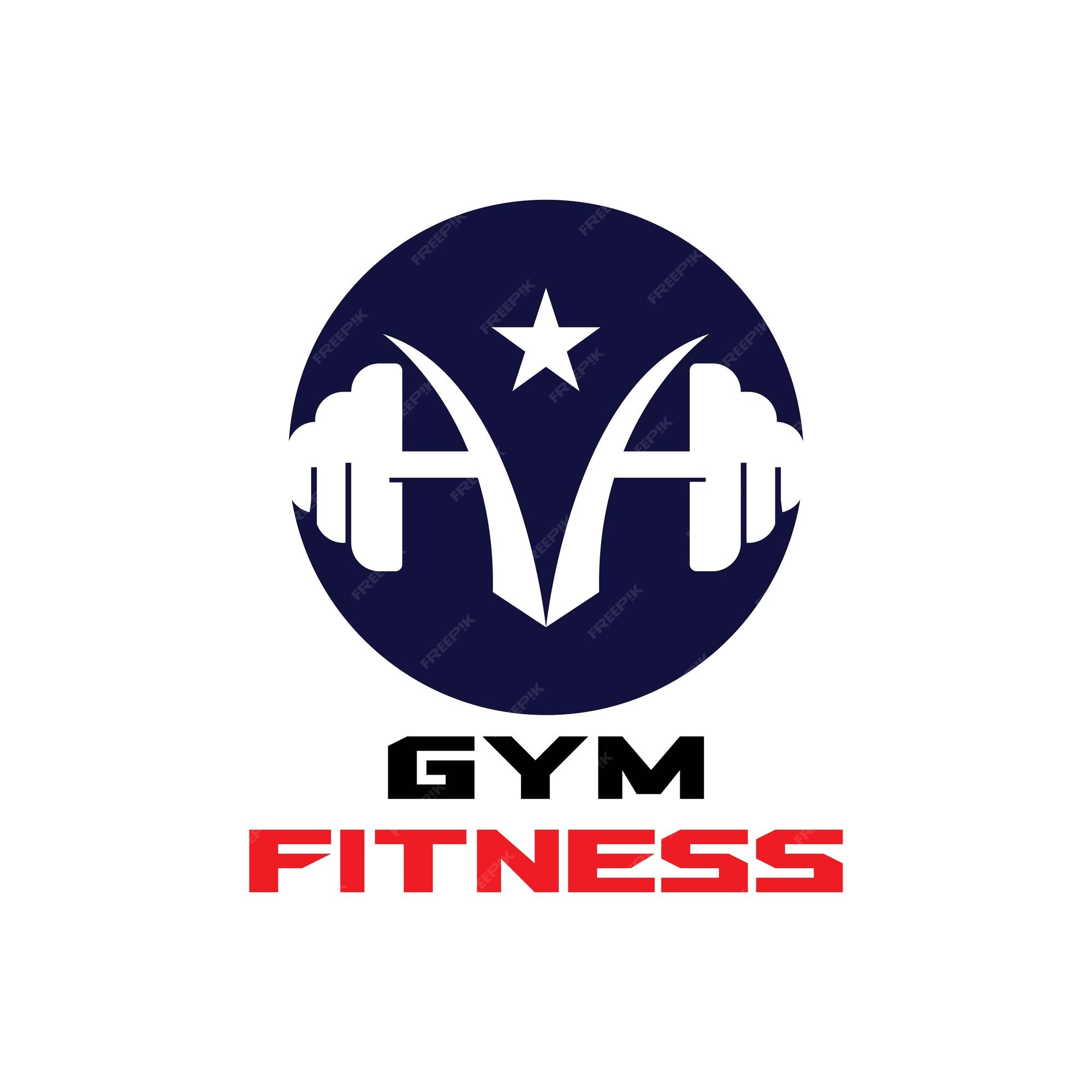 Premium Vector | Gym fitness health people logo vector image