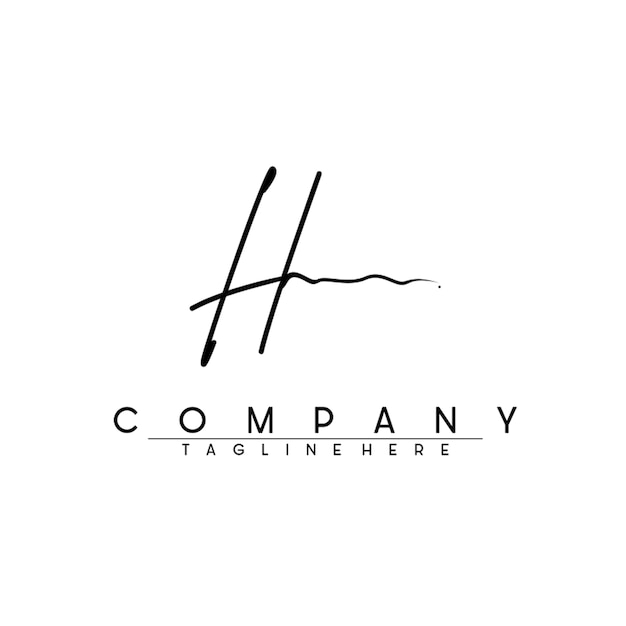 Download Free H Logo Signature Premium Vector Use our free logo maker to create a logo and build your brand. Put your logo on business cards, promotional products, or your website for brand visibility.