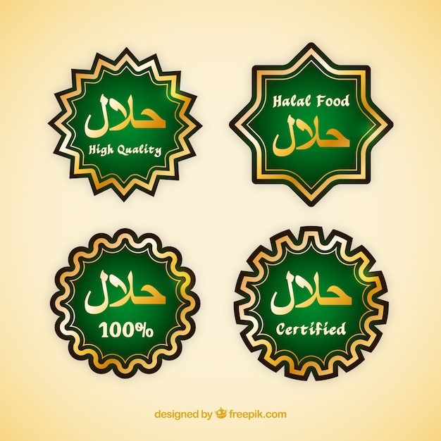 Download Free Download This Free Vector Halal Food Label Collection With Use our free logo maker to create a logo and build your brand. Put your logo on business cards, promotional products, or your website for brand visibility.