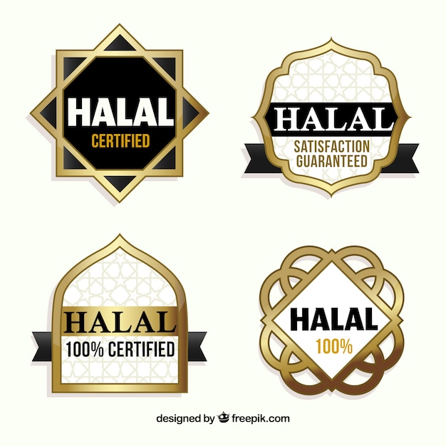 Download Free Download This Free Vector Halal Stamp Collection With Golden Style Use our free logo maker to create a logo and build your brand. Put your logo on business cards, promotional products, or your website for brand visibility.