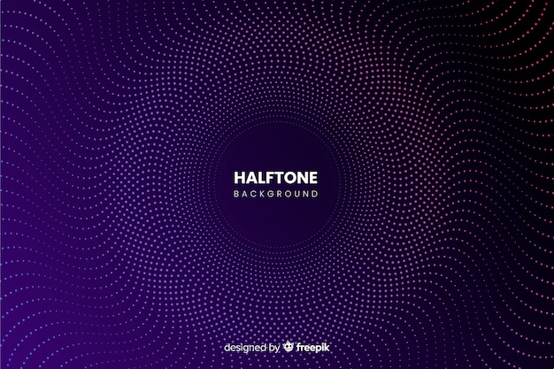 Premium Vector | Halftone background