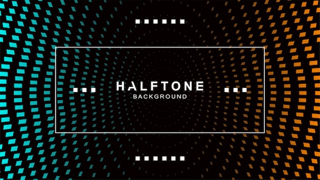 Premium Vector | Halftone background