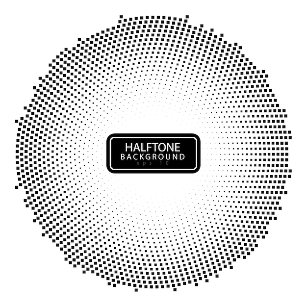 Halftone background | Premium Vector