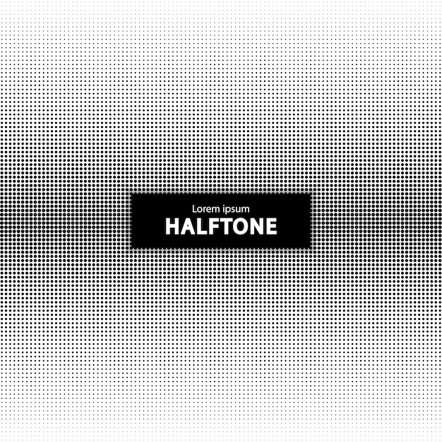 Halftone background | Premium Vector