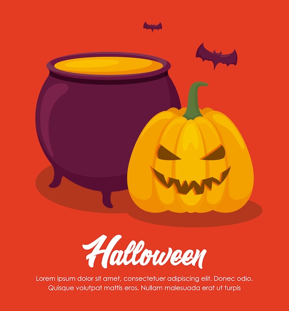 Download Halloween celebration banner Vector | Free Download