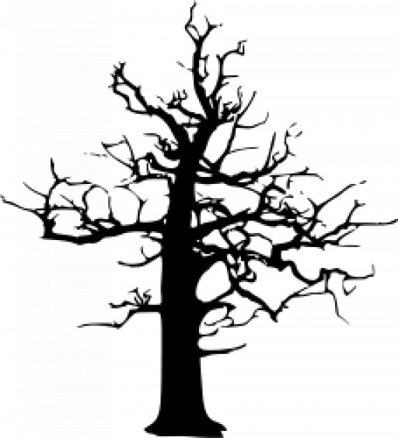 Download Halloween large dead tree Vector | Free Download