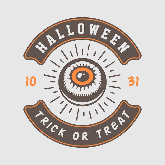 Download Free Halloween Logo Emblem Premium Vector Use our free logo maker to create a logo and build your brand. Put your logo on business cards, promotional products, or your website for brand visibility.