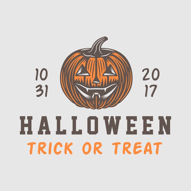Download Free Halloween Logo Setor Emblem Premium Vector Use our free logo maker to create a logo and build your brand. Put your logo on business cards, promotional products, or your website for brand visibility.