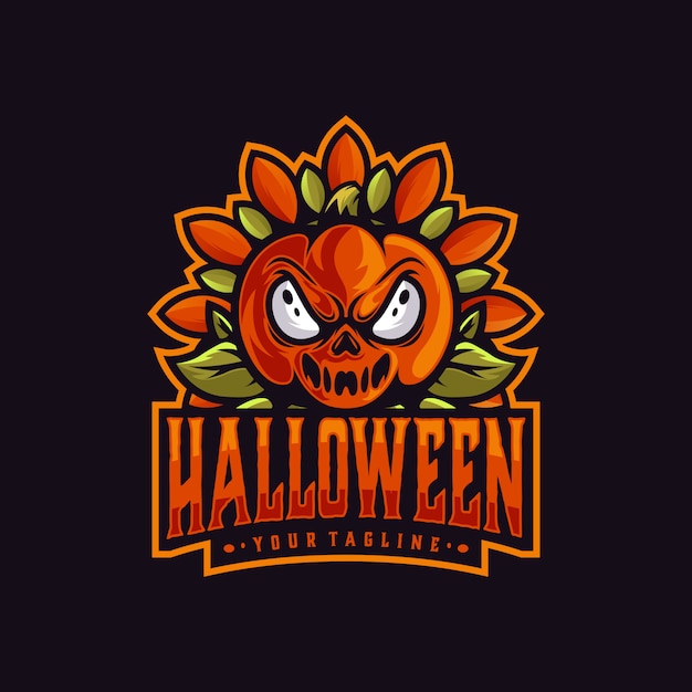 Download Premium Vector | Halloween mascot logo template