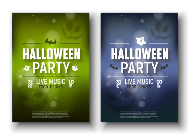 premium-vector-halloween-party-posters