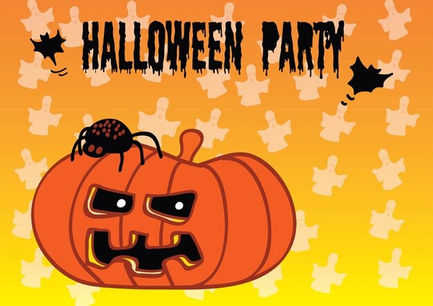 Download Halloween party vector Vector | Free Download