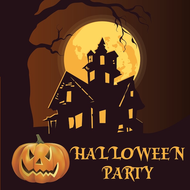 Premium Vector | Halloween party