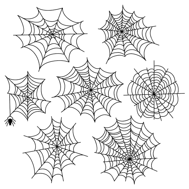 Download Free Halloween Spider Web Vector Set Cobweb Decoration Elements Use our free logo maker to create a logo and build your brand. Put your logo on business cards, promotional products, or your website for brand visibility.