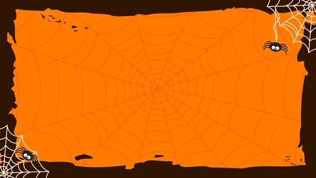 Premium Vector | Halloween spider webs background vector