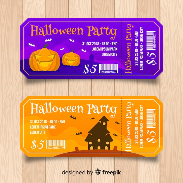 Free Printable Halloween Tickets Template Printable Templates