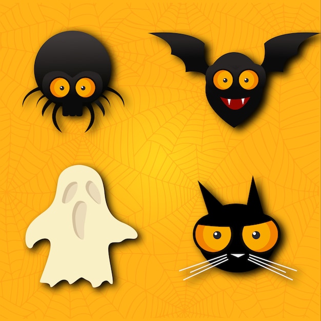 Premium Vector | Halloween vectors