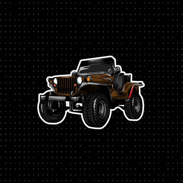 Download Jeep Rubicon Logo Vector PSD - Free PSD Mockup Templates