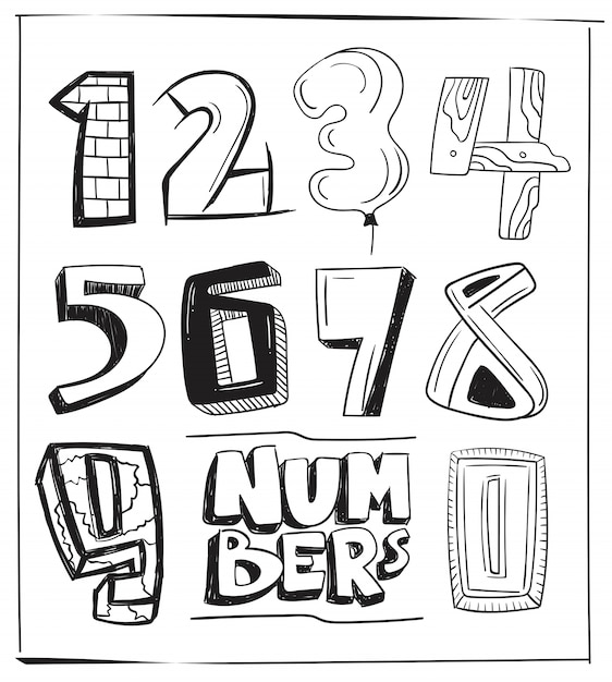 premium-vector-hand-drawing-number