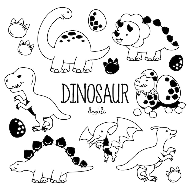 Download Free Hand Drawing Styles With Dinosaur Doodle Dinosaur Premium Vector Use our free logo maker to create a logo and build your brand. Put your logo on business cards, promotional products, or your website for brand visibility.