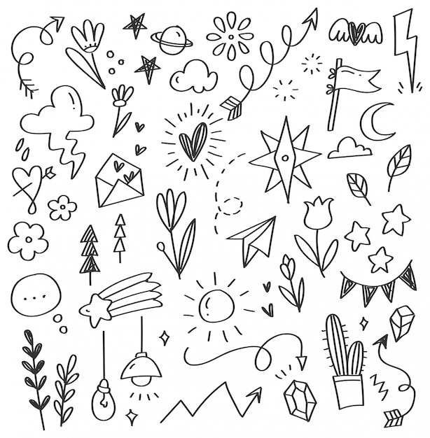 fun and easy doodles