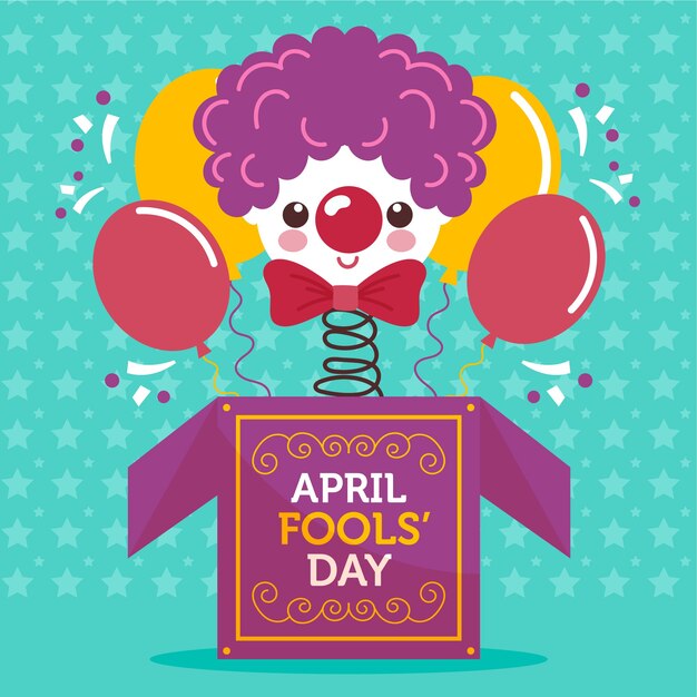 Free Vector | Hand drawn april fools day concept