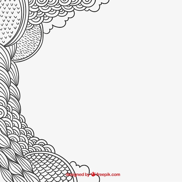 Free Vector | Hand drawn background