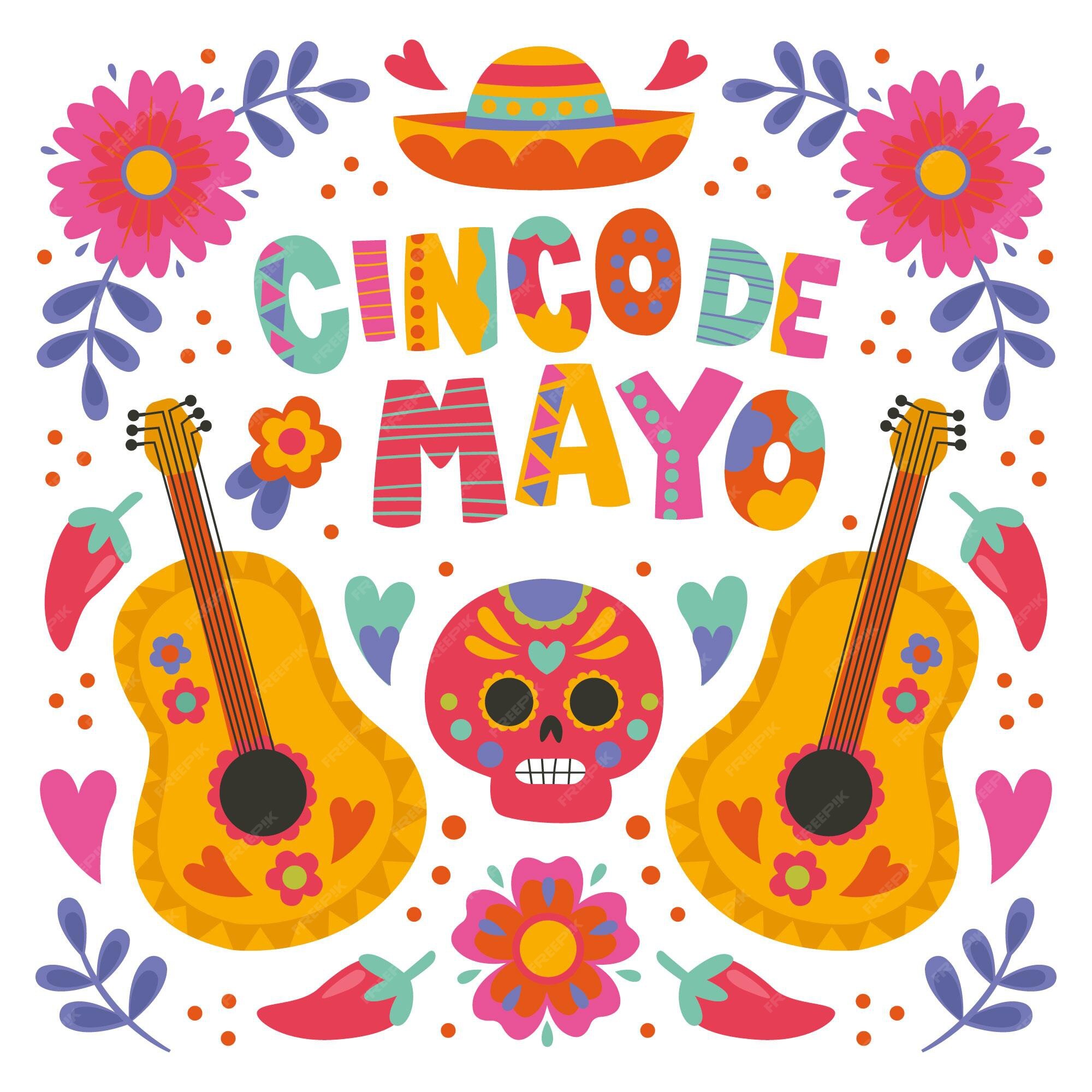 Premium Vector | Hand drawn cinco de mayo illustration