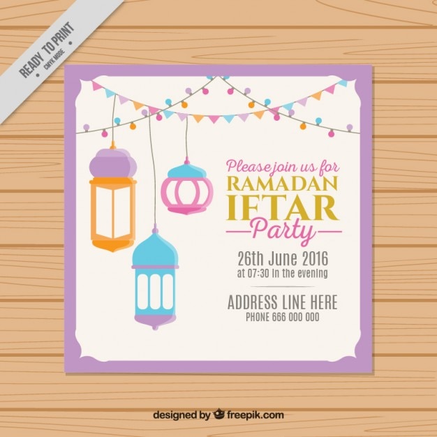 Ramadan Iftar Invitation 10