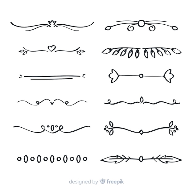 Divider Vectors Photos And Psd Files Free Download