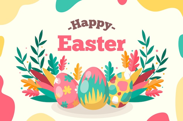 Free Vector | Hand drawn easter celebration illustration