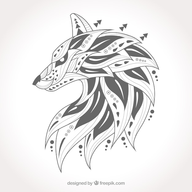 Download Free Download Free Hand Drawn Ethnic Wolf Pack Vector Freepik Use our free logo maker to create a logo and build your brand. Put your logo on business cards, promotional products, or your website for brand visibility.