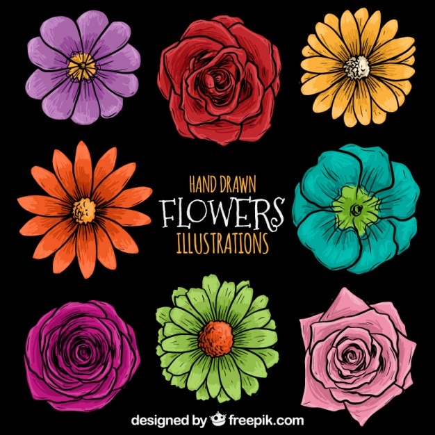 Free Free 98 Hand Drawn Flower Svg SVG PNG EPS DXF File