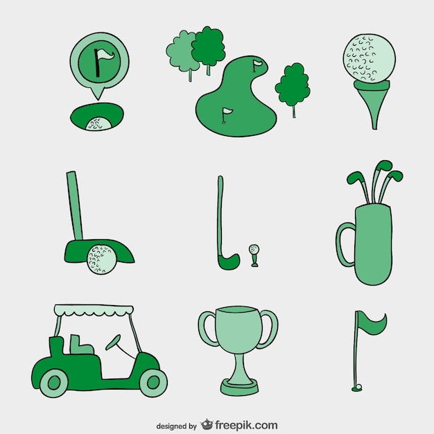 Download Golf Vectors | Free Vector Graphics | Everypixel