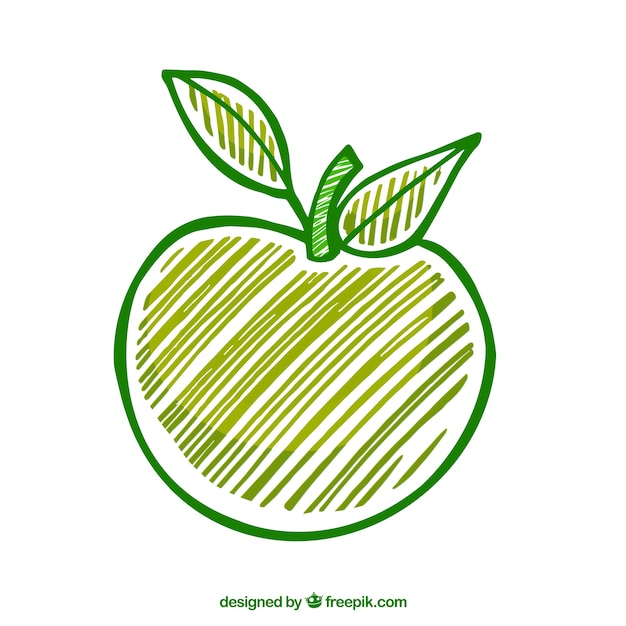 Download Free Download Free Hand Drawn Green Apple Vector Freepik Use our free logo maker to create a logo and build your brand. Put your logo on business cards, promotional products, or your website for brand visibility.