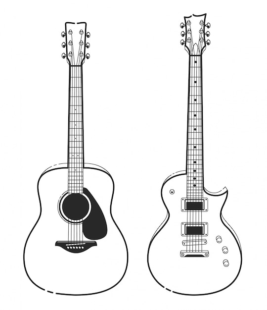 Download Guitar Vectors, Photos and PSD files | Free Download