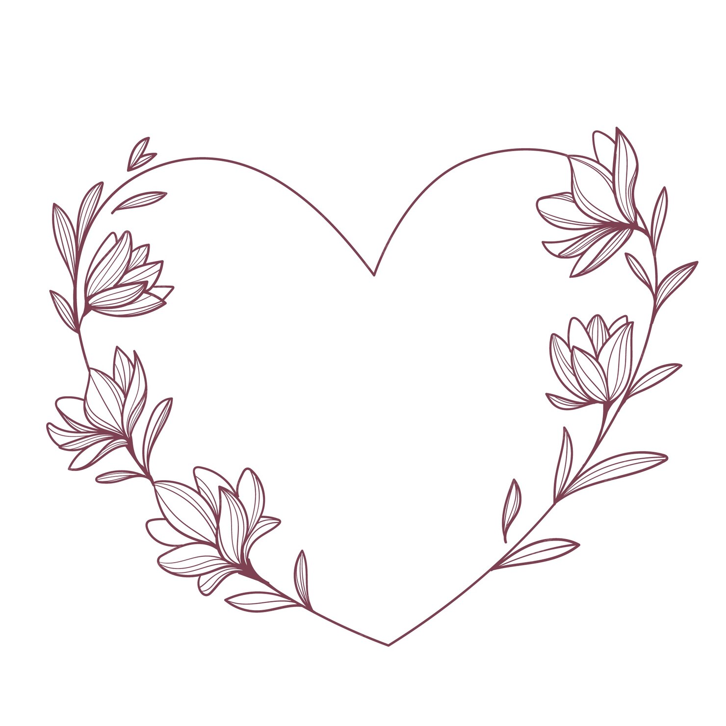 Free Vector | Hand drawn hearts border and frame