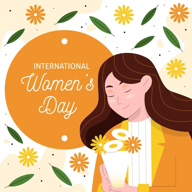 Premium Vector Hand Drawn International Women S Day Illustration