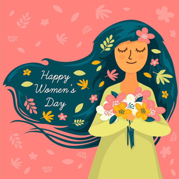 Free Vector | Hand drawn international women's day illustration