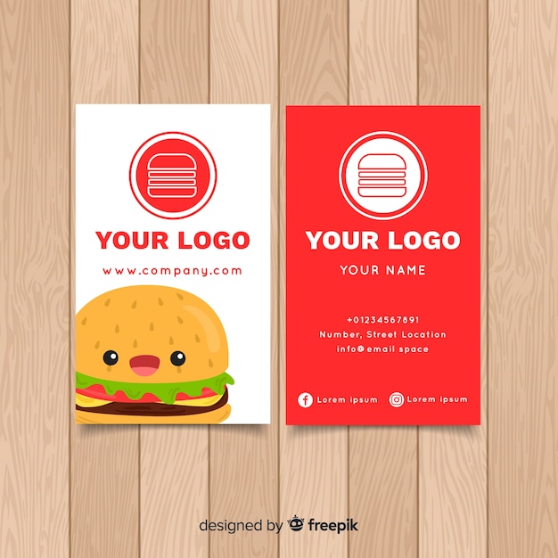Download Free Hand Drawn Kawaii Business Card Template Free Vector Use our free logo maker to create a logo and build your brand. Put your logo on business cards, promotional products, or your website for brand visibility.