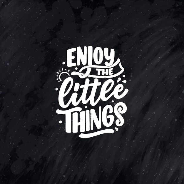 Premium Vector Hand Drawn Lettering Motivational Quote In Modern