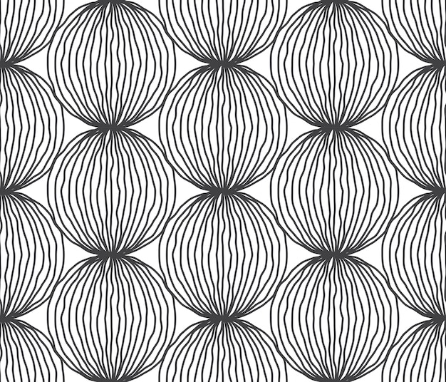 Free Vector | Hand drawn line pattern