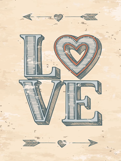 Download Premium Vector Of Hand Drawn Love And Valentine's Day Doodle