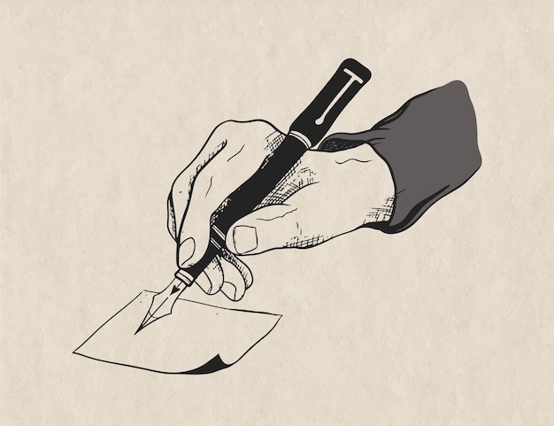 Free Vector | Hand drawn poetry illustration