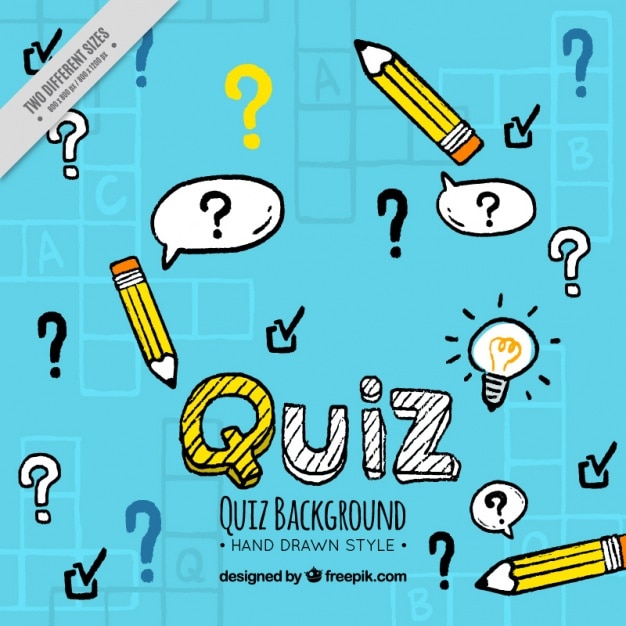Download Free Download Free Hand Drawn Quiz Background Vector Freepik Use our free logo maker to create a logo and build your brand. Put your logo on business cards, promotional products, or your website for brand visibility.