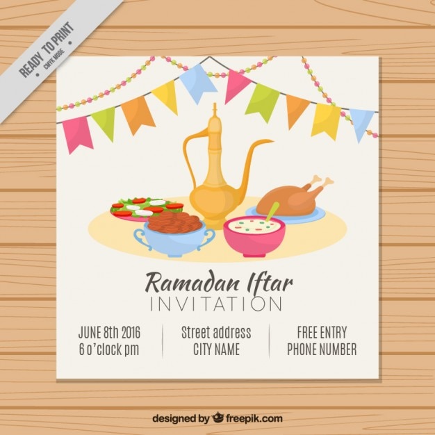 Ramadan Iftar Invitation 6