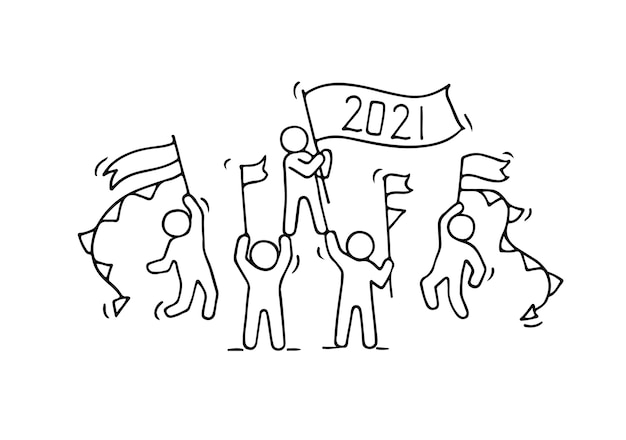 hand drawn stick figure