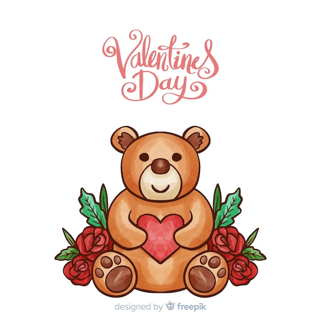 teddy bear valentine
