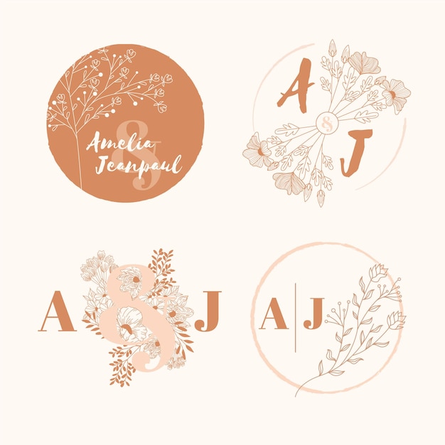 Free Free 205 Wedding Monogram Svg Free SVG PNG EPS DXF File