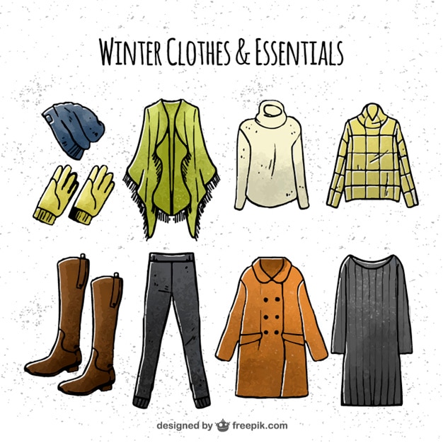 winter clothes collection